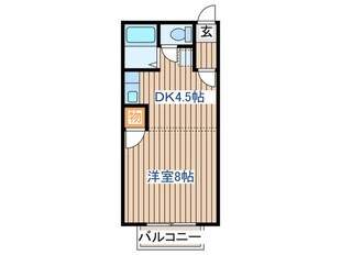 ハイツ泉キャンパスの物件間取画像